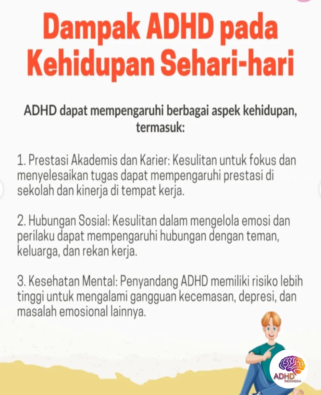 ADHD dan Hubungan Sosial Anak di Lingkungan Sekolah di Kabupaten Hulu Sungai Tengah