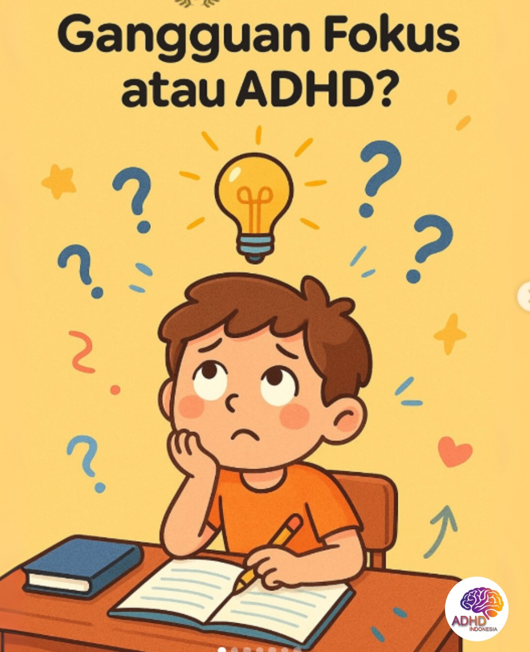 ADHD dan Kesulitan Fokus Anak: Edukasi untuk Keluarga di Kabupaten Hulu Sungai Tengah