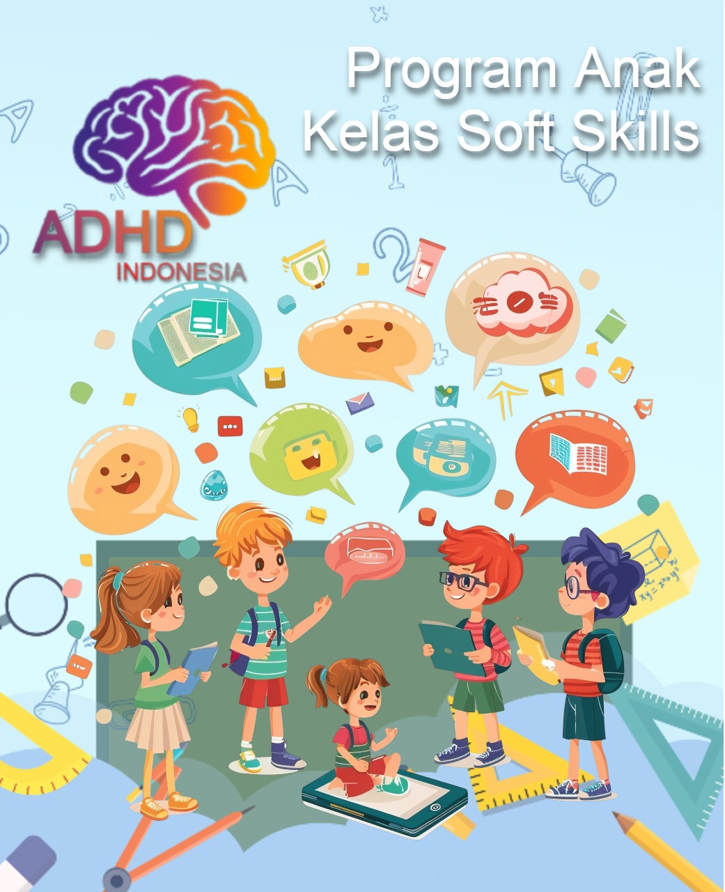 Program ADHD Indonesia Kabupaten Hulu Sungai Tengah Kelas Soft Skills Anak ADHD