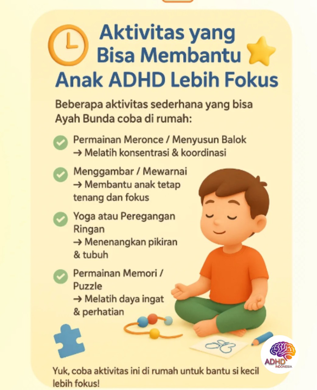 Pendekatan Edukatif yang Tepat untuk Anak ADHD di Kabupaten Hulu Sungai Tengah