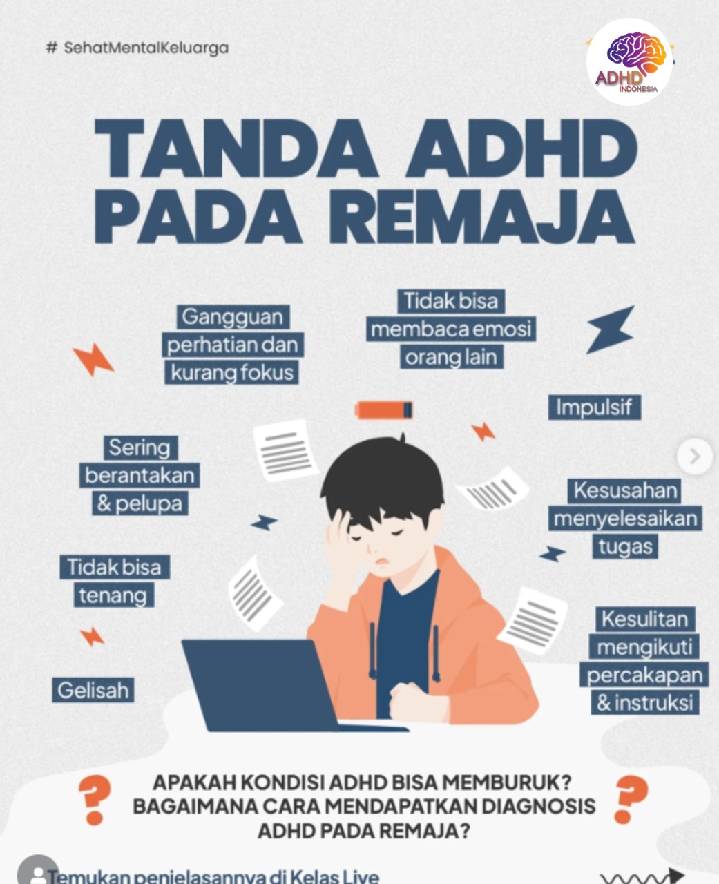 Screening ADHD Non-Diagnostik: Edukasi Awal bagi Orang Tua di Kabupaten Hulu Sungai Tengah